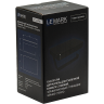 Бумагодержатель LEMARKGLASS LINE с полкой, чёрный/чёрное стекло 9722030